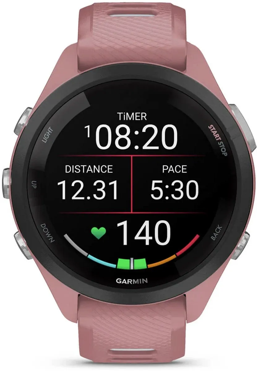 Garmin Forerunner 265S Sporthorloge 42mm - Roze - afbeelding 6 van 6