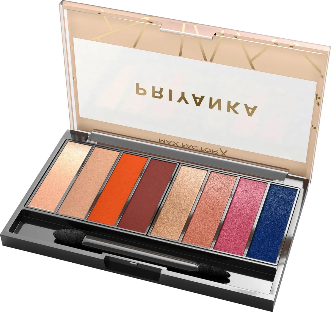 Max Factor Masterpiece Nude Priyanka Oogschaduw Palette 007 Fiery Terracotta - 8 Stuks