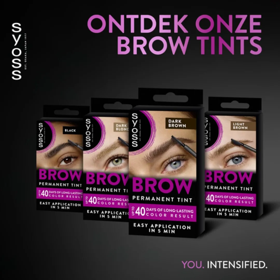 SYOSS Brow Tint Donkerbruin Wenkbrauwverf 115ml