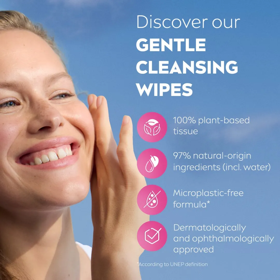 NIVEA Essentials Reinigingsdoekjes - Droge/gevoelige huid - 160 Stuks
