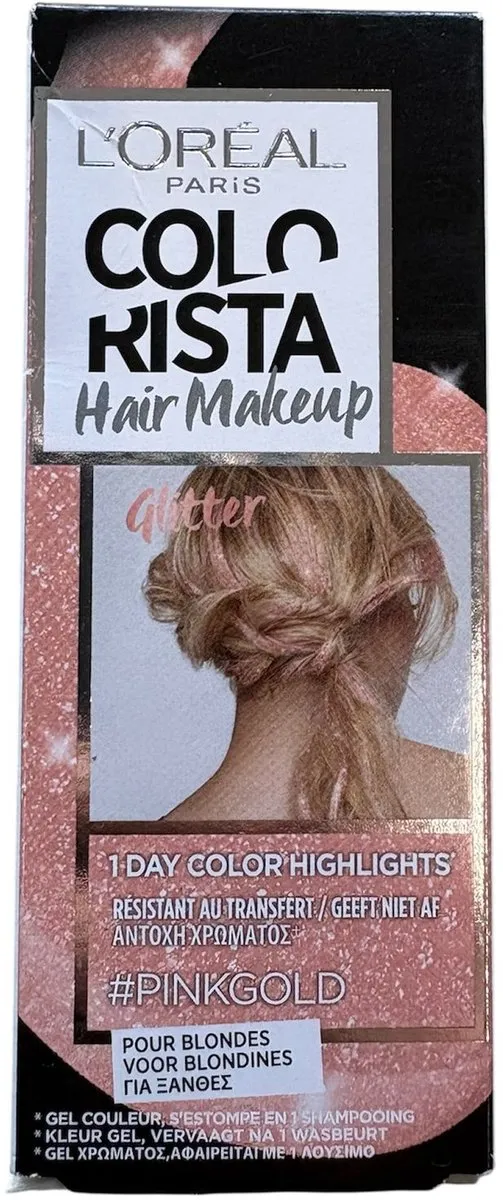L'Oréal Paris Colorista Hair Make Up Pinkgold 30ml