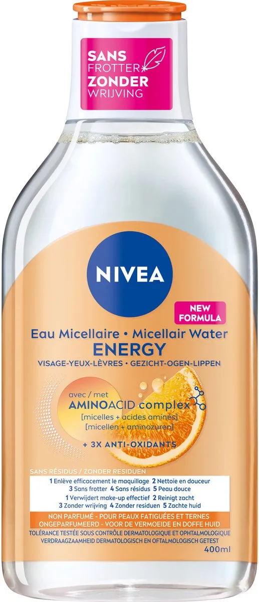 NIVEA Micellair Water Energy Gezichtsreiniger 400ml