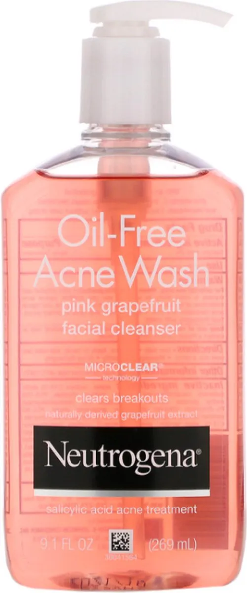 Neutrogena Oil-Free Acne Wash Pink Grapefruit Reinigingsgel 269ml