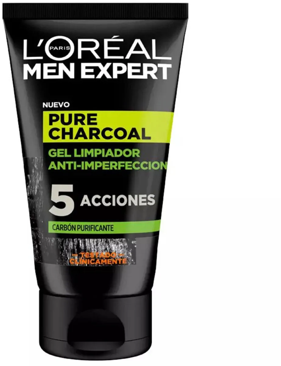 L'Oréal Paris Pure Charcoal Gezichtsreinigingsgel 100ml