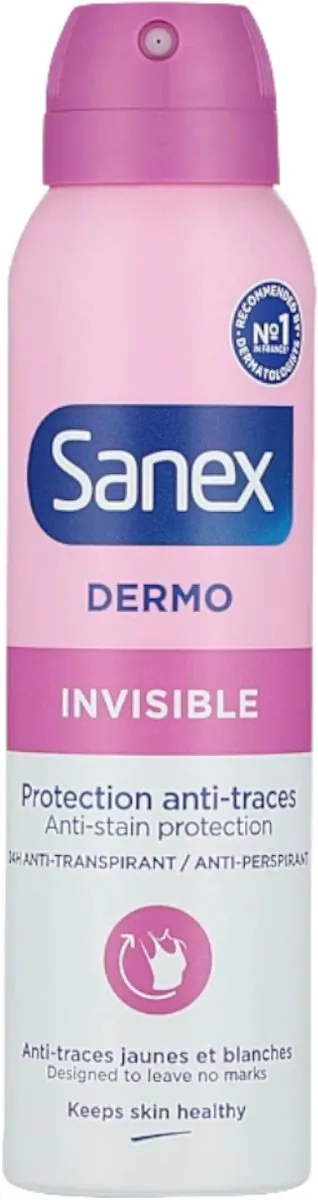 Sanex Deo Spray Dermo Invisible 150ml