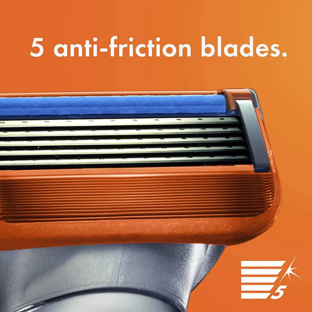 Gillette Fusion 5 Vullingen - 8 Stuks - 5 Bladen