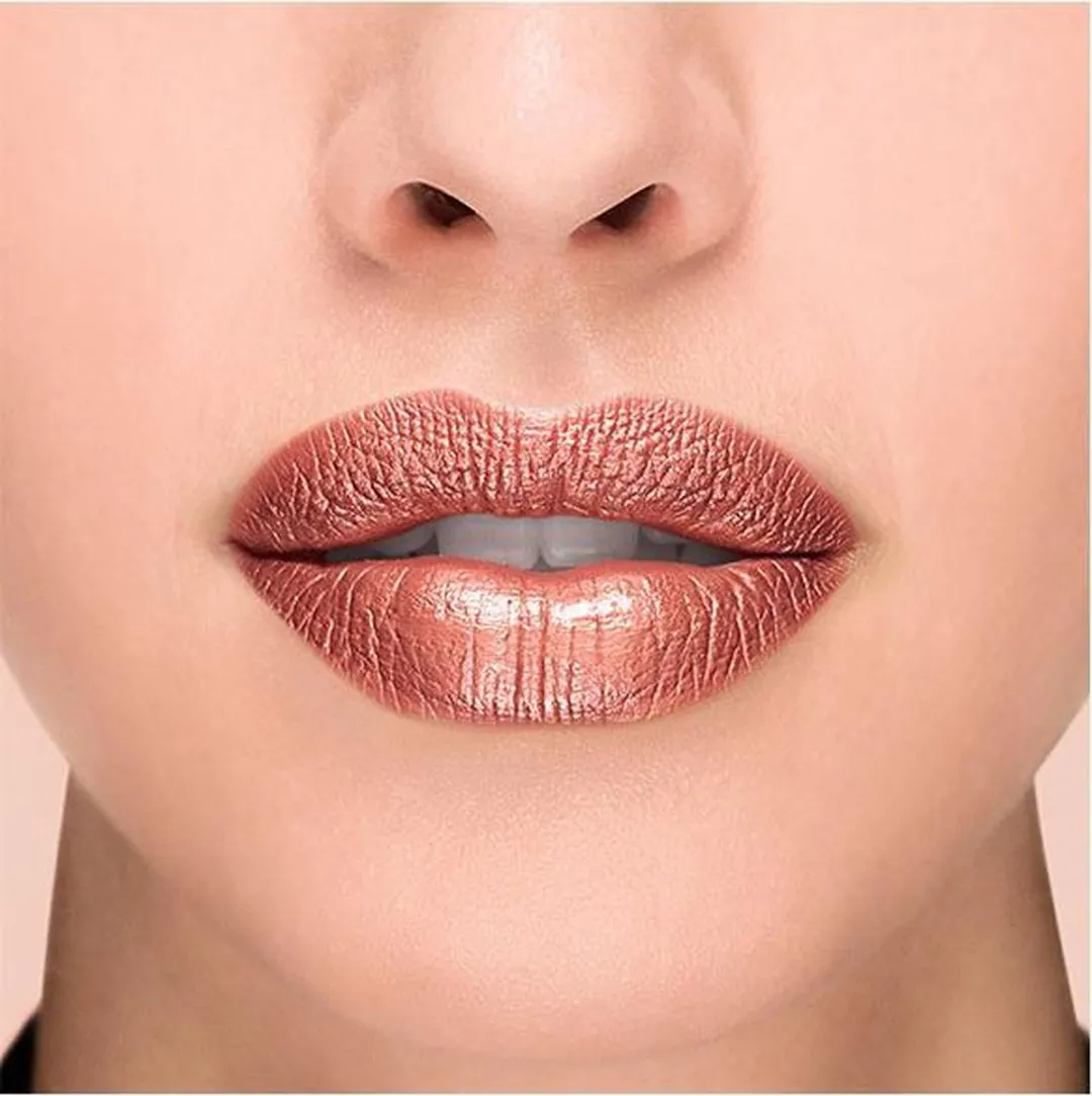 L'Oréal Paris Rouge Signature Matte Metallic Lipstick 201 - Roze