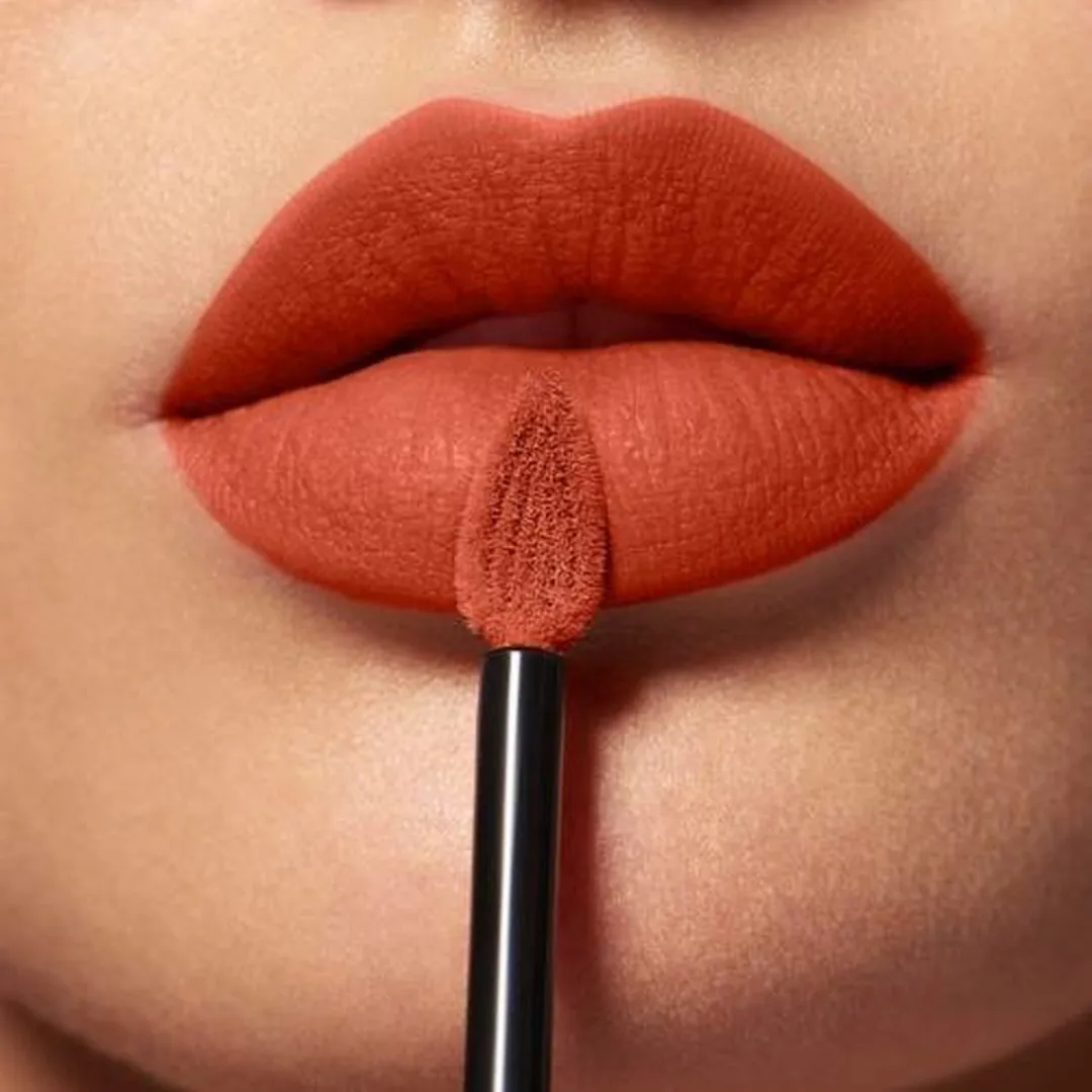 L'Oréal Paris Rouge Signature Matte Metallic Lipstick 201 - Roze - afbeelding 6 van 6