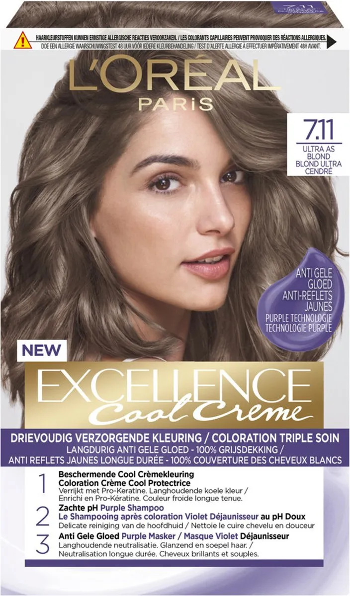 L'Oréal Paris Excellence Cool Cream 7.11