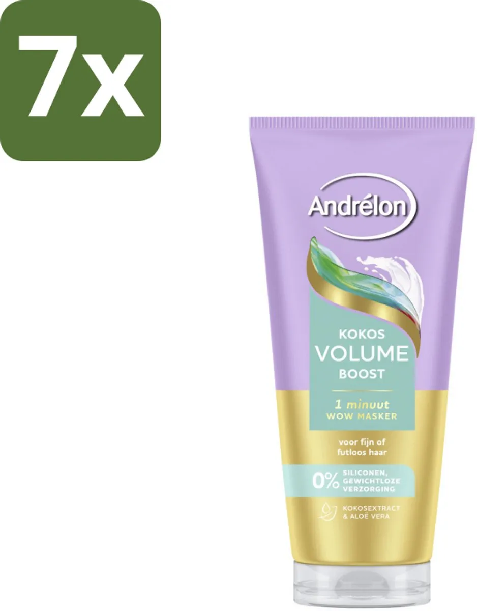 Andrélon Kokos Volume Boost Haarmasker 180ml