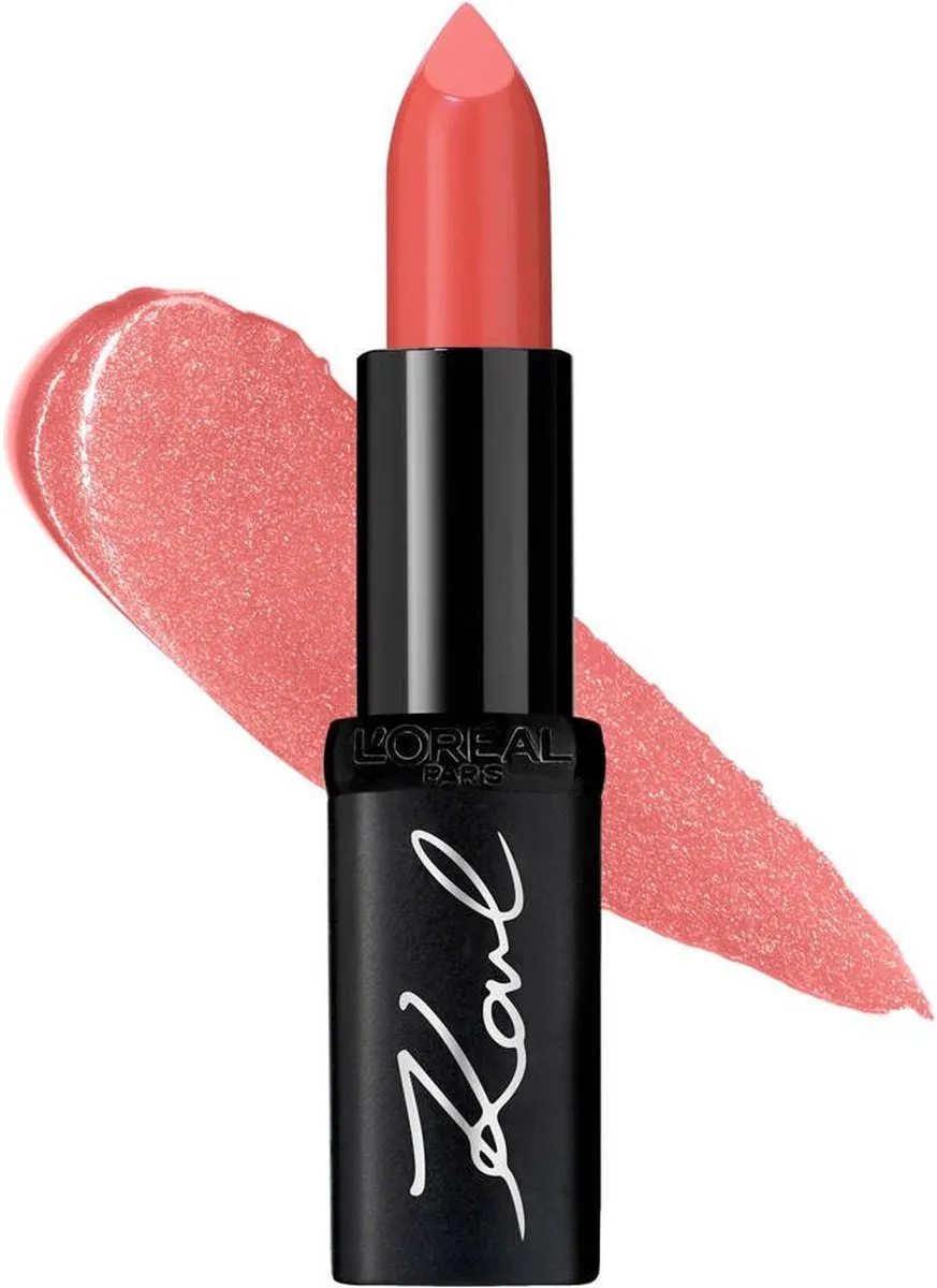 L'Oréal X Karl Lagerfeld Lipstick Kontemporary - Coral