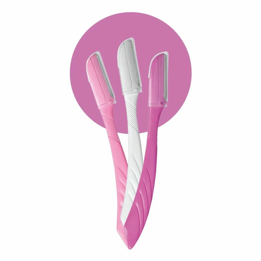 Wilkinson Sword Intuition Navulmesjes Wenkbrauw Shaper - 15 Stuks - Roze