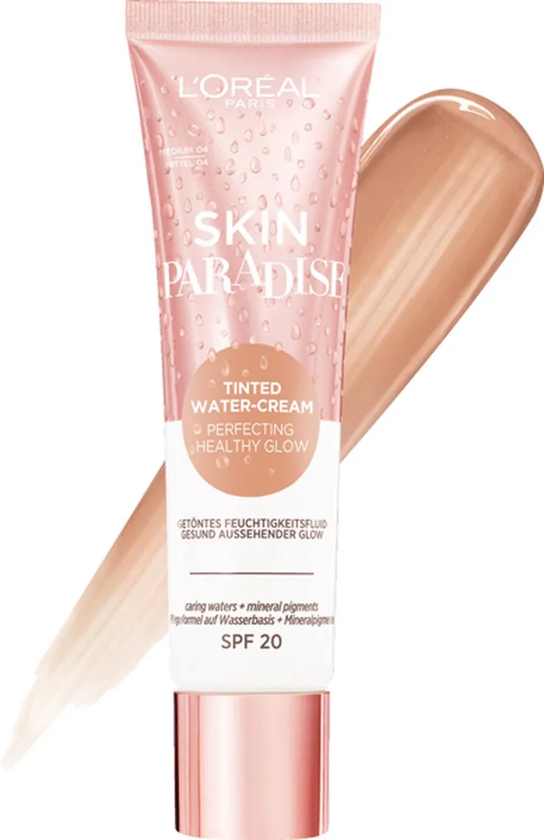 L'Oréal Skin Paradise Getinte Watercrème 04 Medium 30ml
