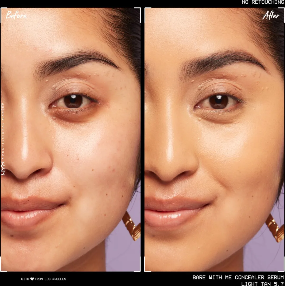 NYX Professional Makeup Bare With Me Concealer Serum Light Tan