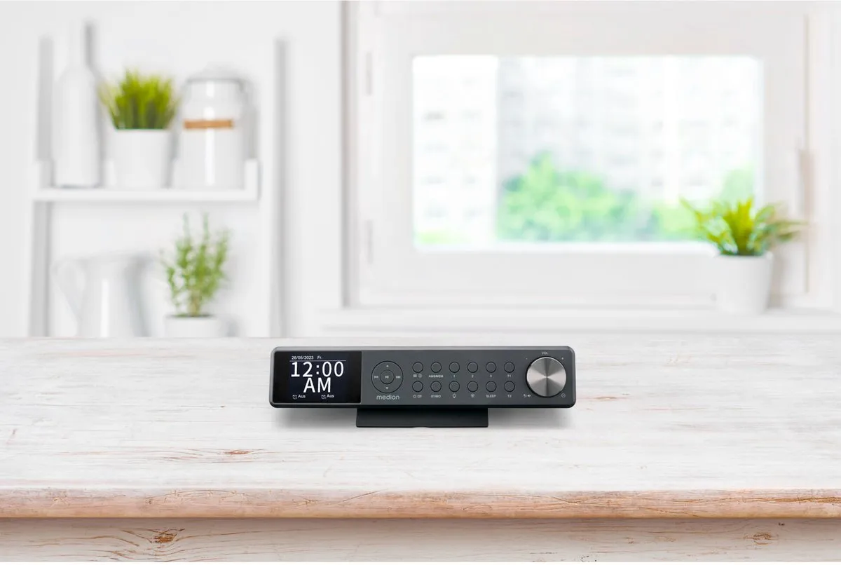 Medion MD43750 Keukenradio DAB+ - 6W - Grijs