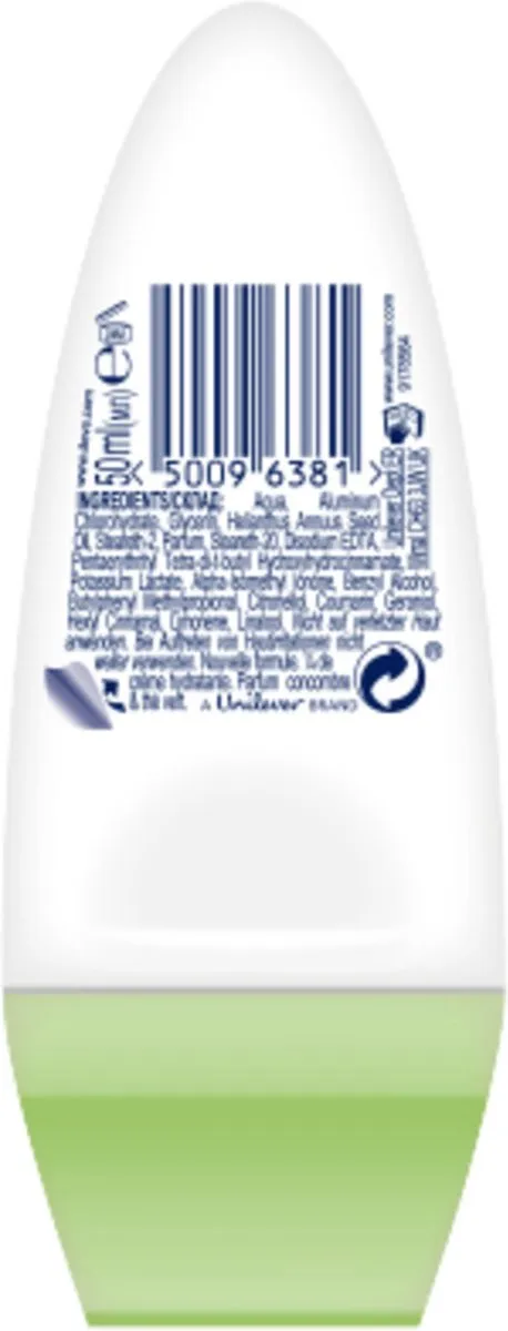 Dove Go Fresh Komkommer & Groene Thee Deo - 6x50ml