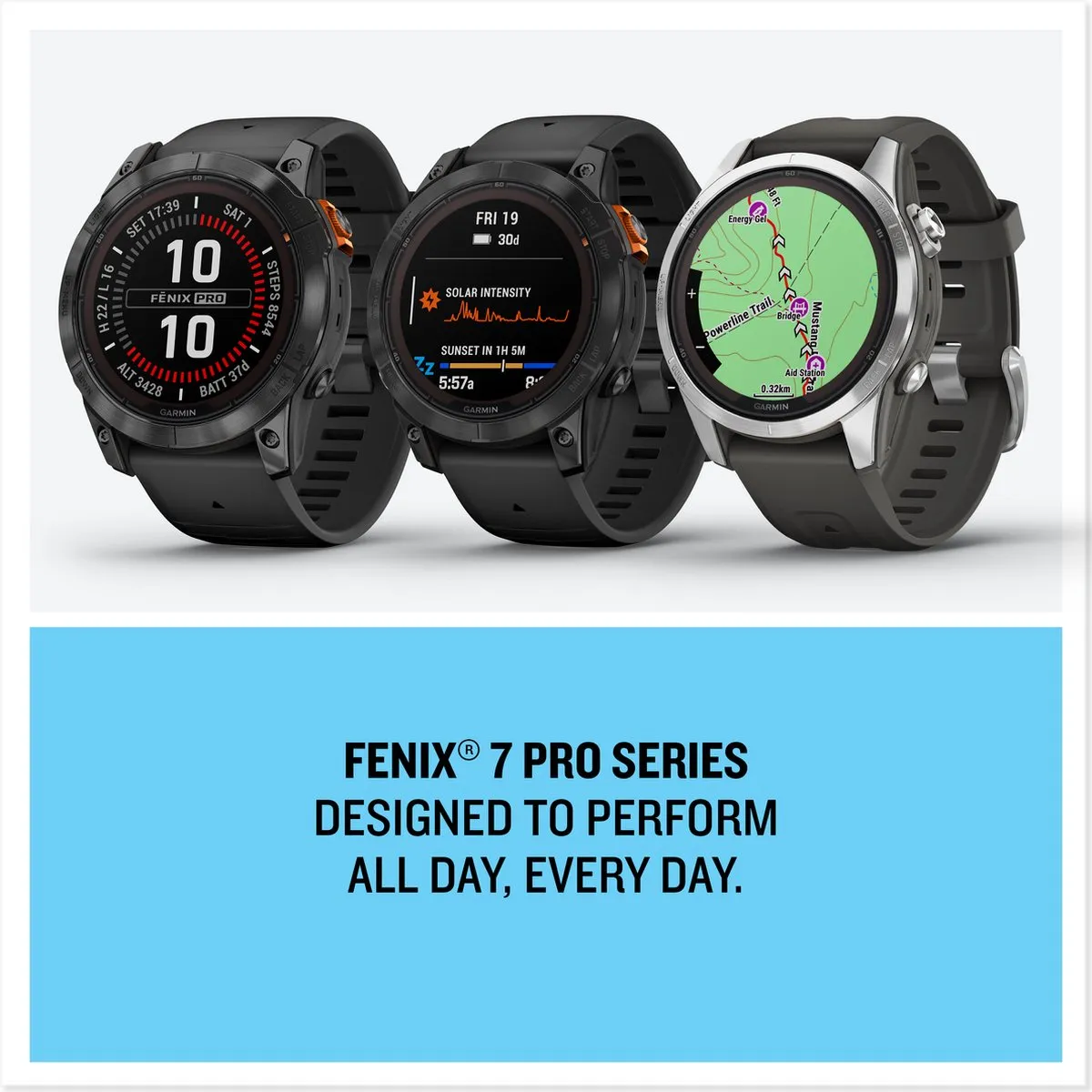 Garmin Fenix 7X Pro Solar Smartwatch 51mm - Zwart