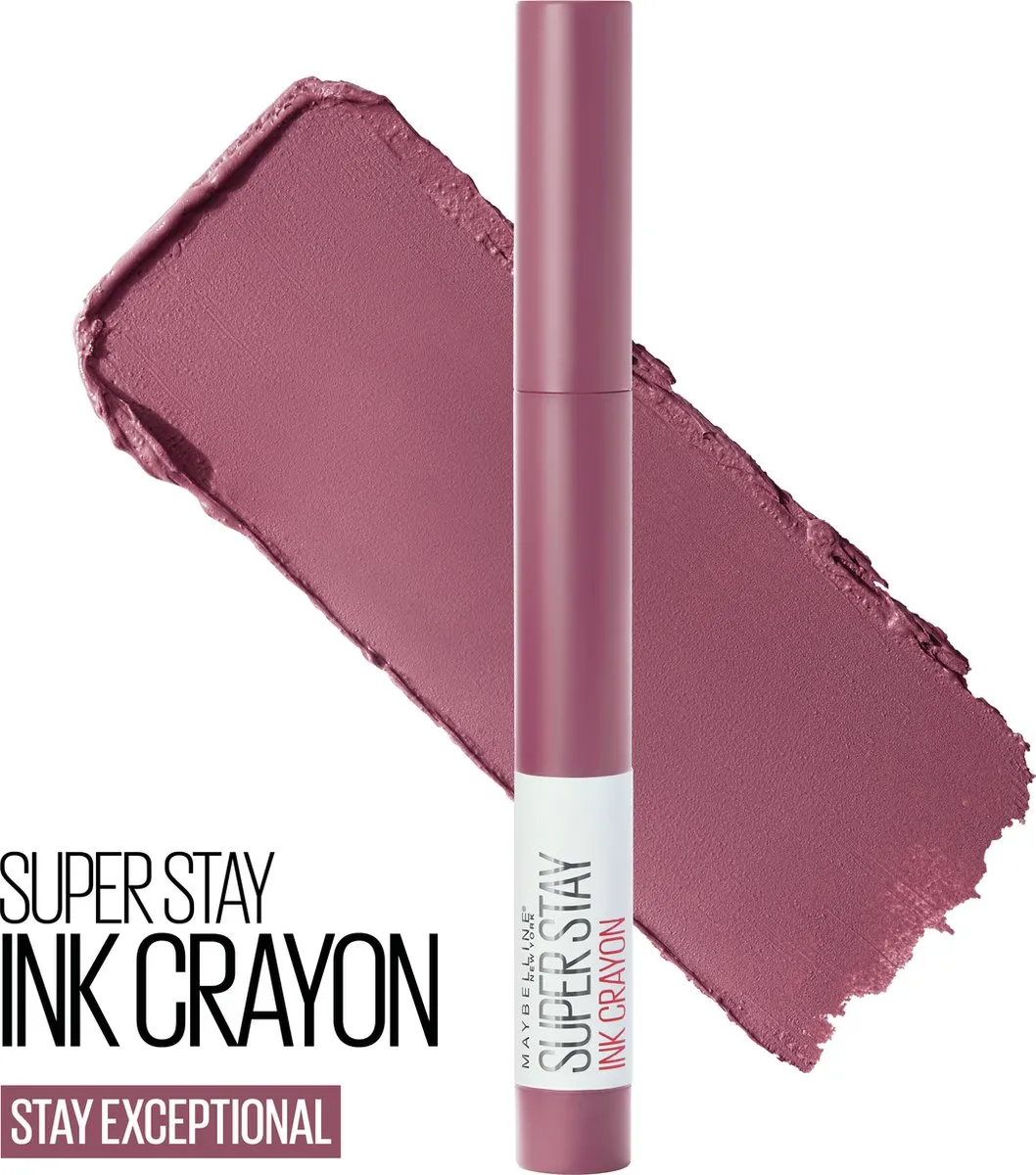 Maybelline SuperStay Ink Crayon Matte Lippenstift 25 Violet - 14g