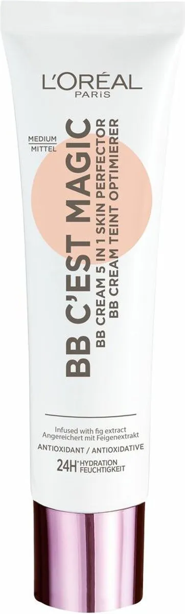 L'Oréal Paris C'est Magic BB Cream 04 Medium - 3 Stuks