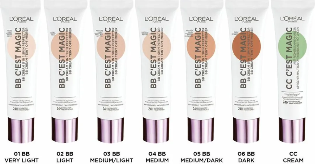 L'Oréal Paris C'est Magic BB Cream 04 Medium - 3 Stuks