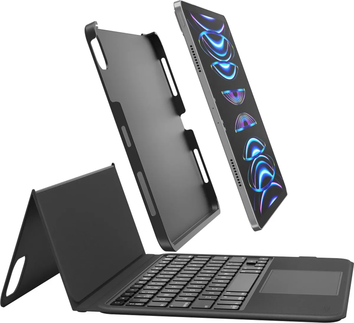 Belkin Everyday Hoes met Toetsenbord BBZ001fr-v1 - iPad Air/Pro 11" - Zwart