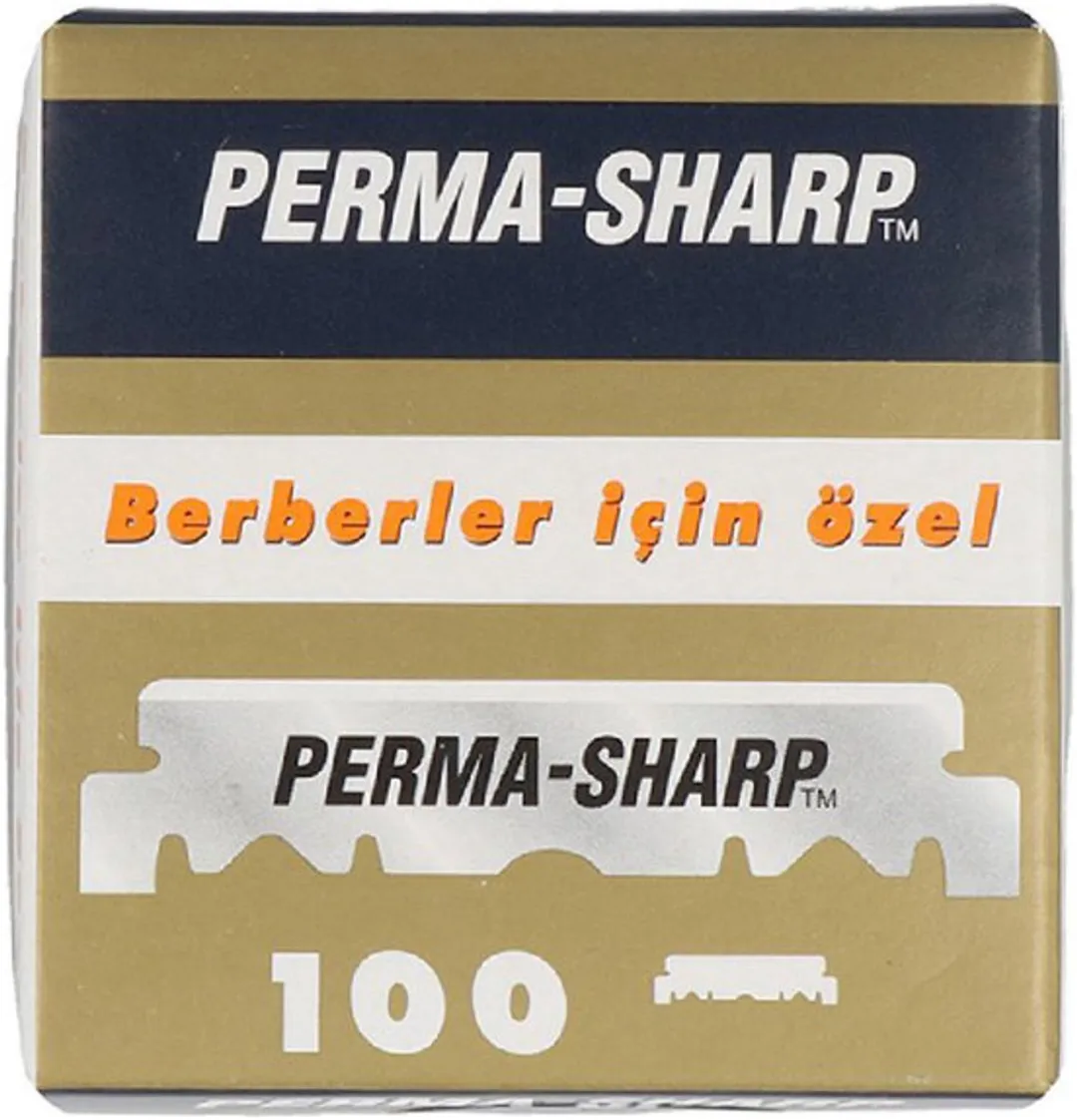 Gillette Perma-Sharp Single Edge Blades 100 Stuks