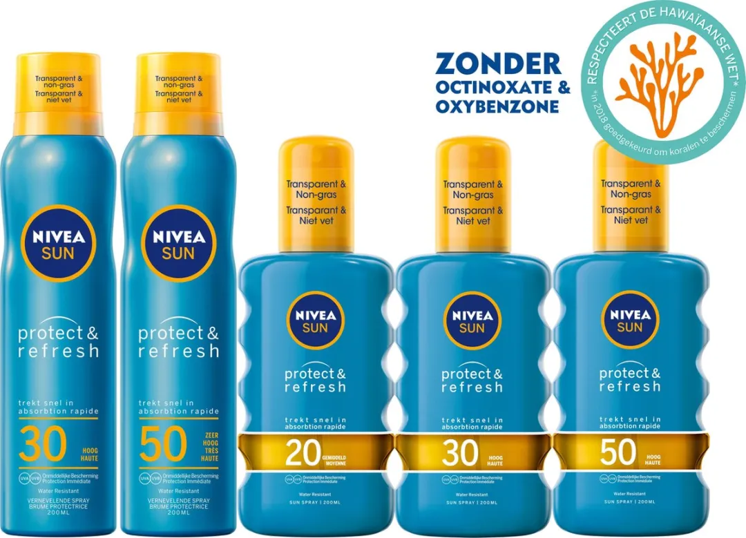 NIVEA Sun Protect & Dry Touch Zonnespray SPF 20 200ml - afbeelding 6 van 6