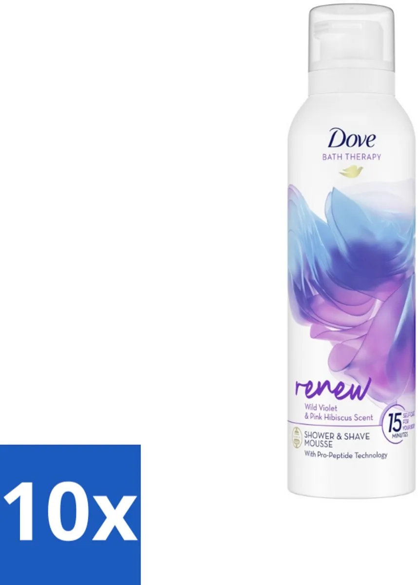 Dove Bath Therapy Renew Douche- & Scheerschuim 250ml