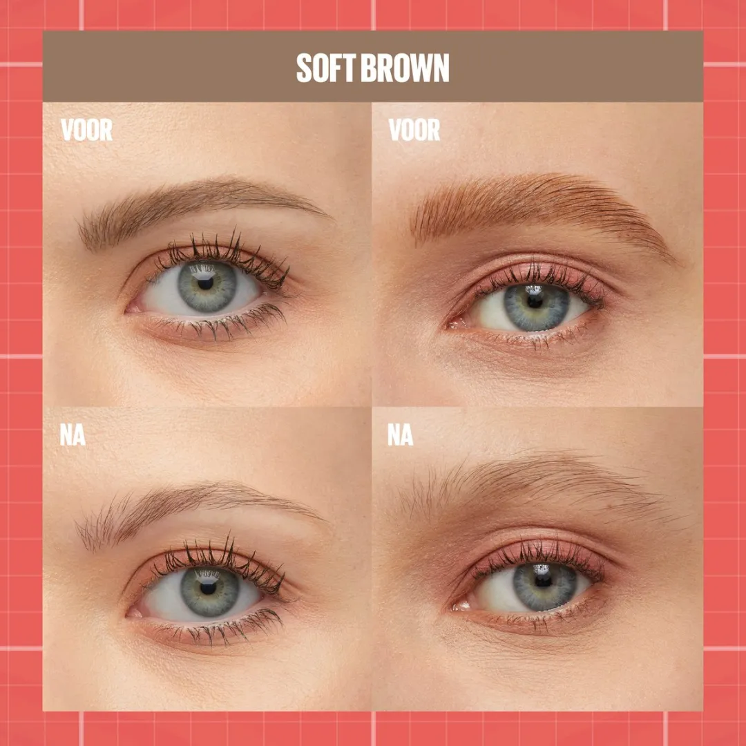 Maybelline Build-A-Brow Wenkbrauwpotlood/Gel Soft Brown