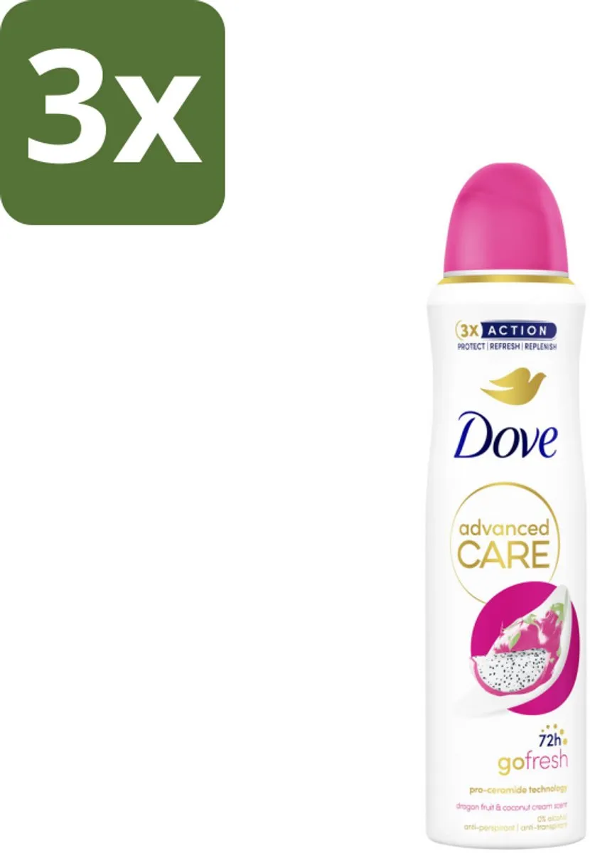 Dove Deodorant Spray Dragon Fruit & Coconut Cream 450ml