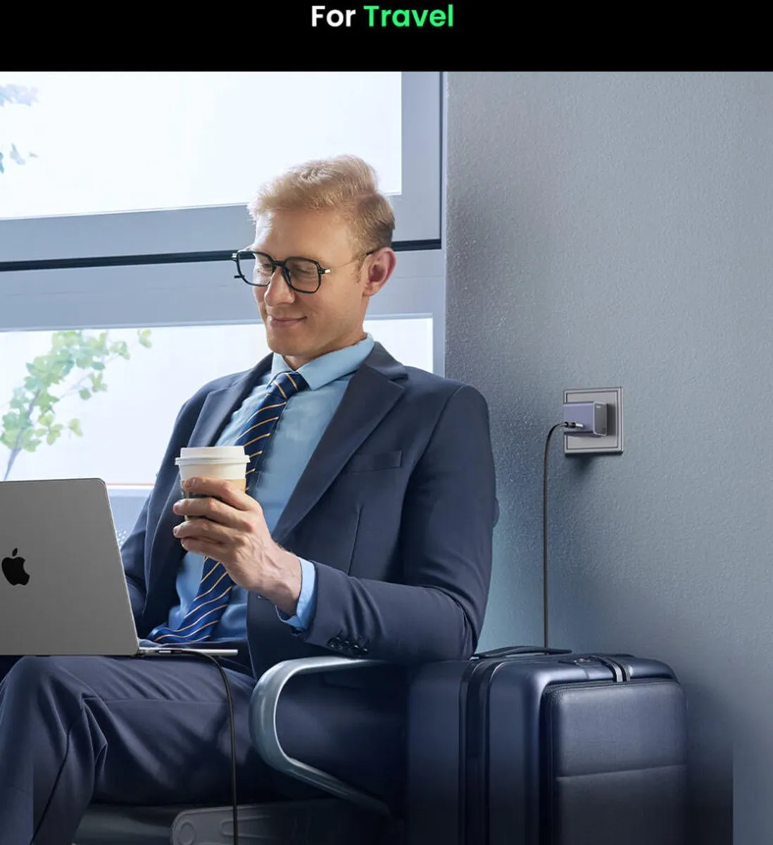 UGREEN Nexode Air 30W PD USB-C Snellader - Grijs