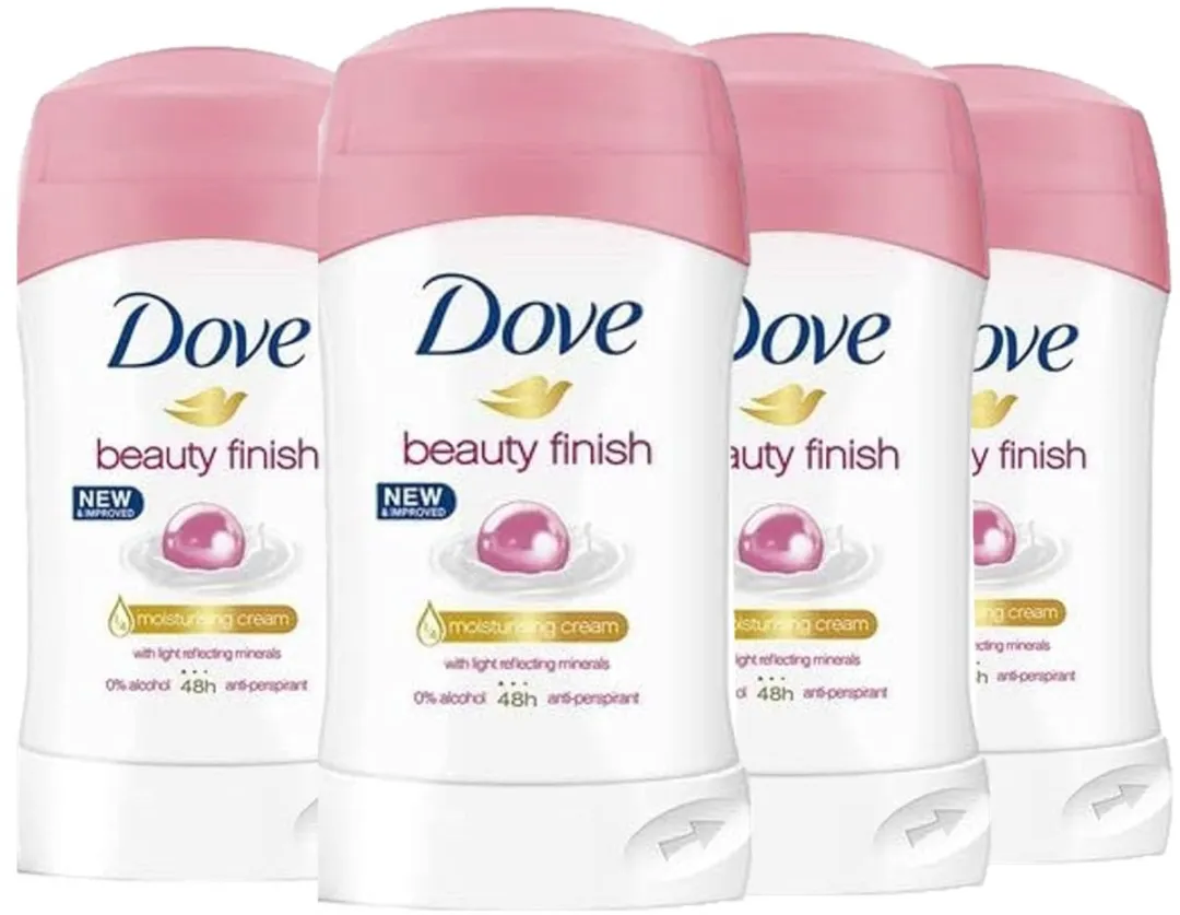 Dove Deodorant Stick Beauty Finish 4x40ml