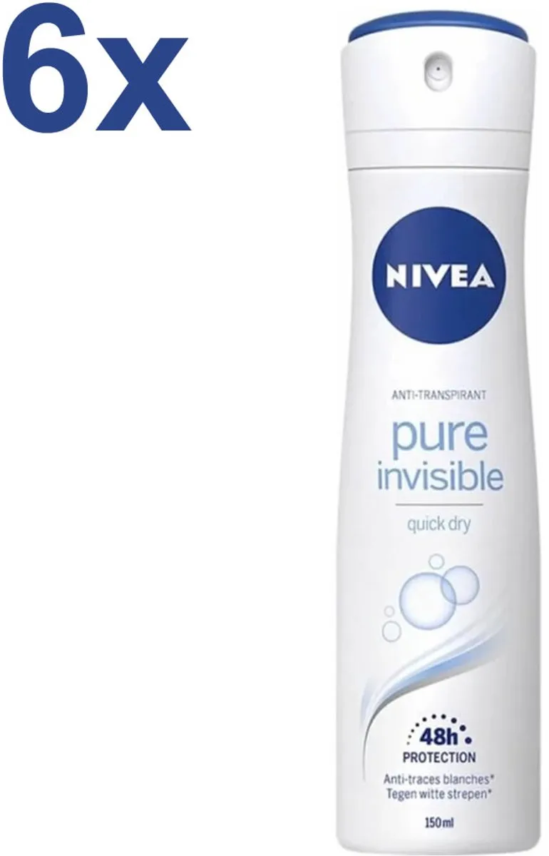 NIVEA Woman Deodorant Pure Invisible 150ml