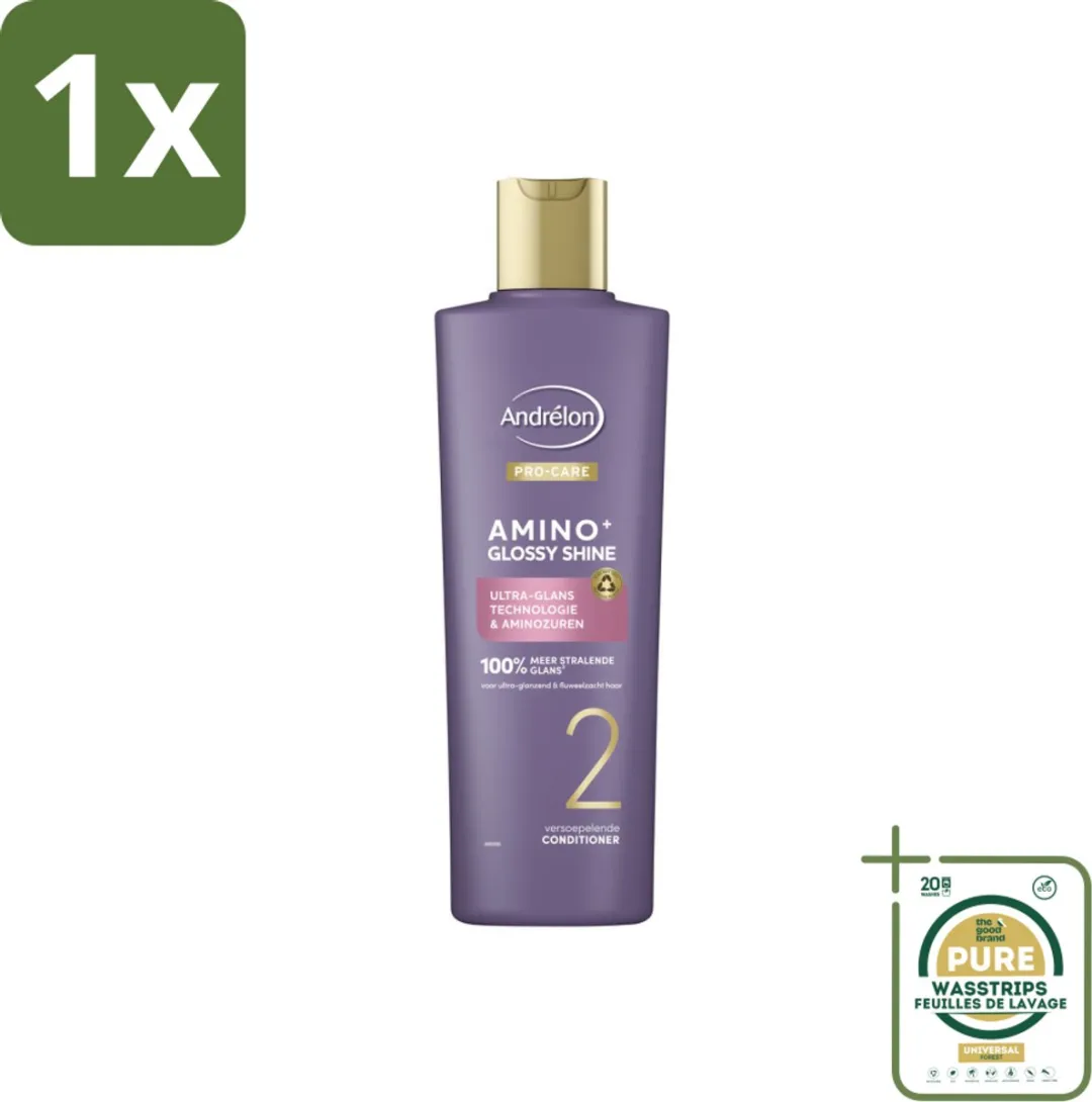 Andrélon Pro Care Amino+ Glossy Shine Conditioner 250ml