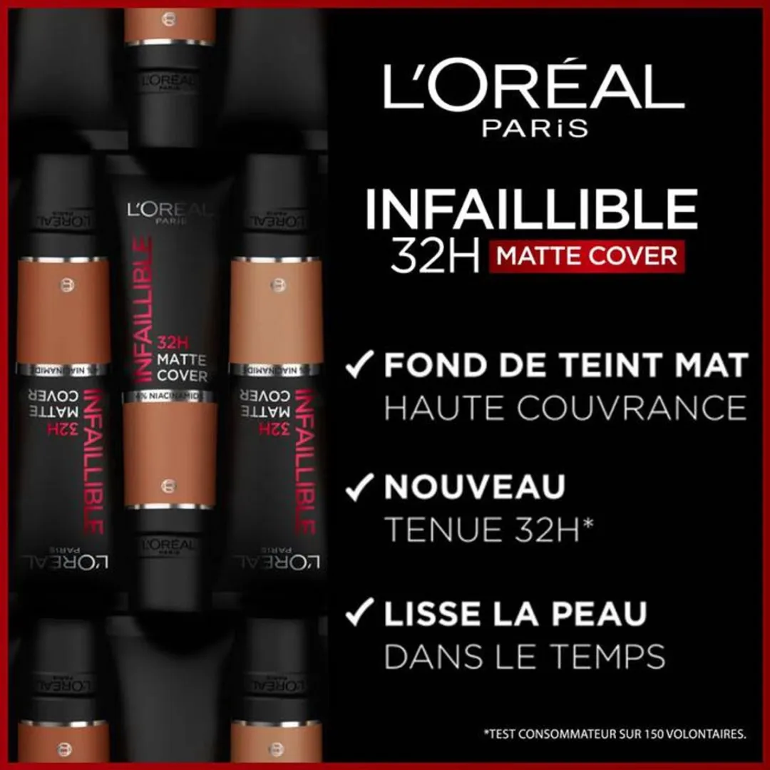 L'Oréal Paris Infaillible 32H Matte Cover 30ml - Ivoire Rosé