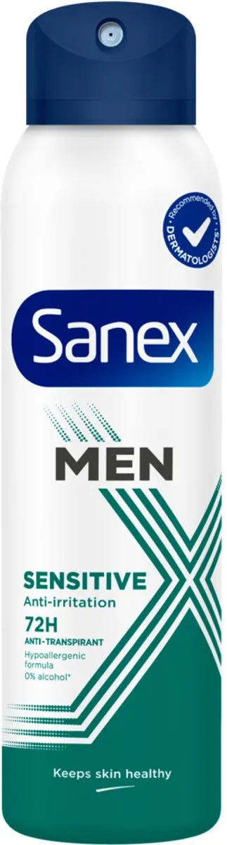 Sanex Deodorant Spray Men 72H Sensitive 200ml