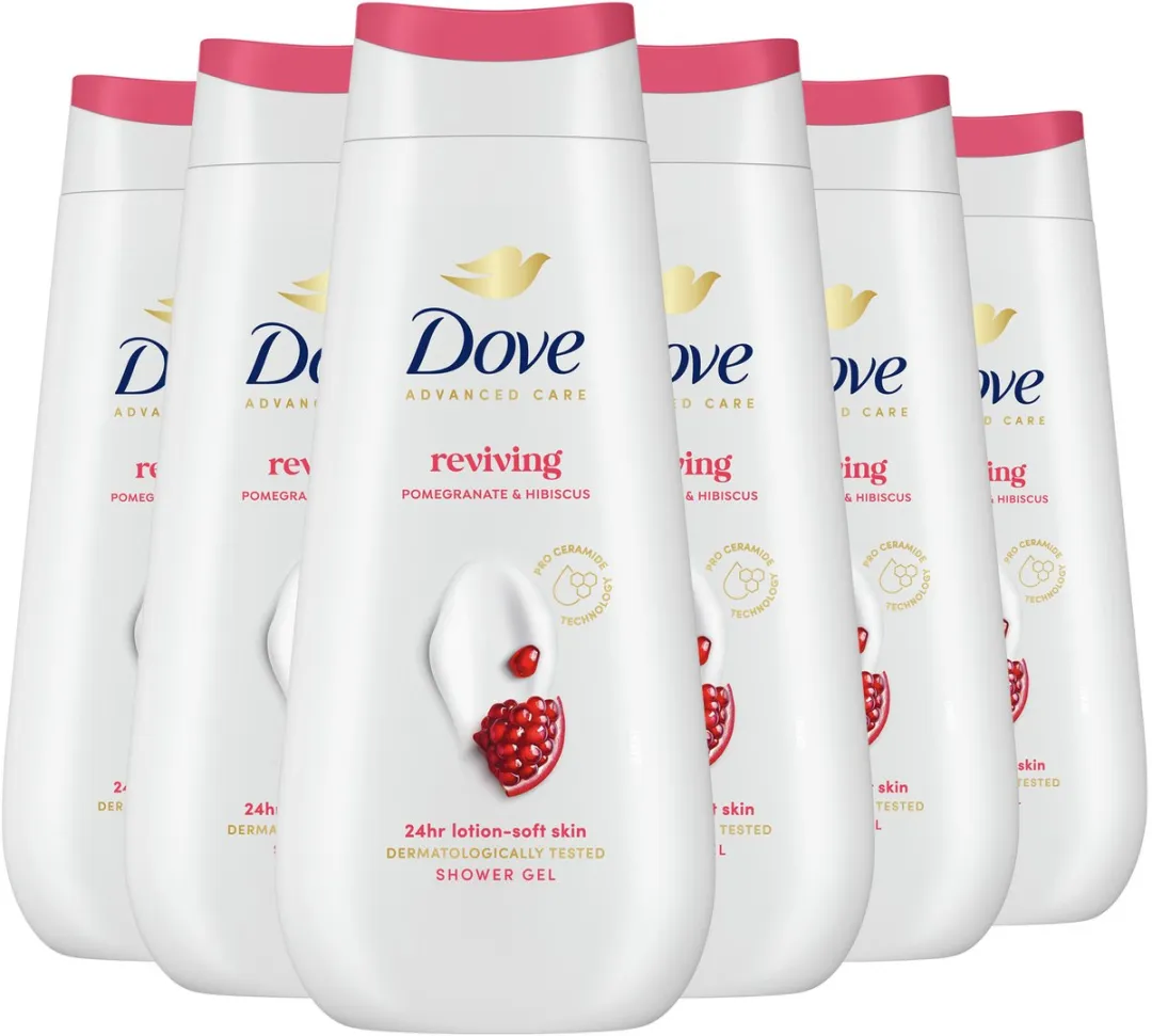 Dove Advanced Care Douchegel Reviving - 6x225ml
