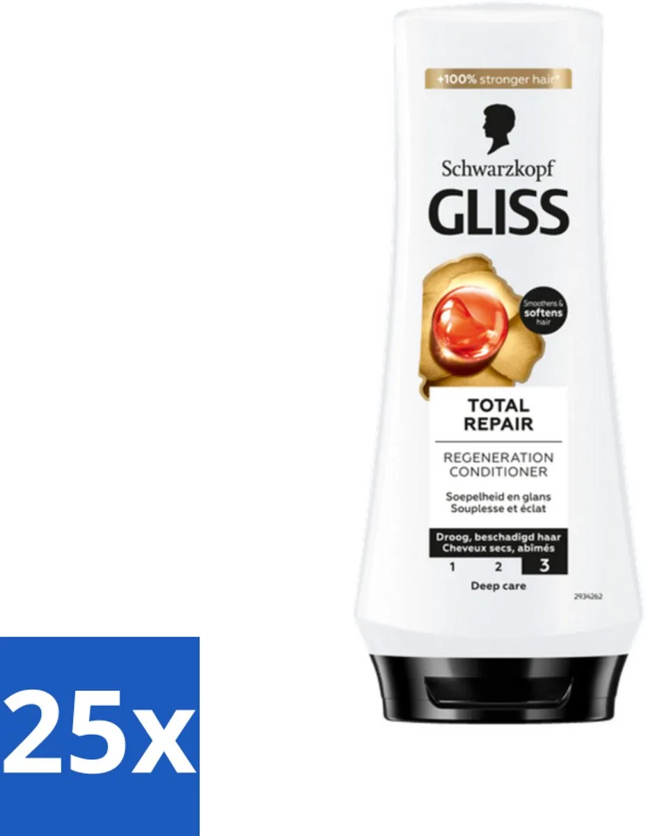 Schwarzkopf Gliss Kur Conditioner Totaal Herstel 200ml