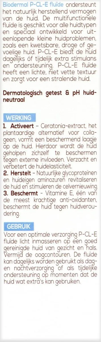 Biodermal P-CL-E Fluïde Dag- & Nachtcrème 50ml