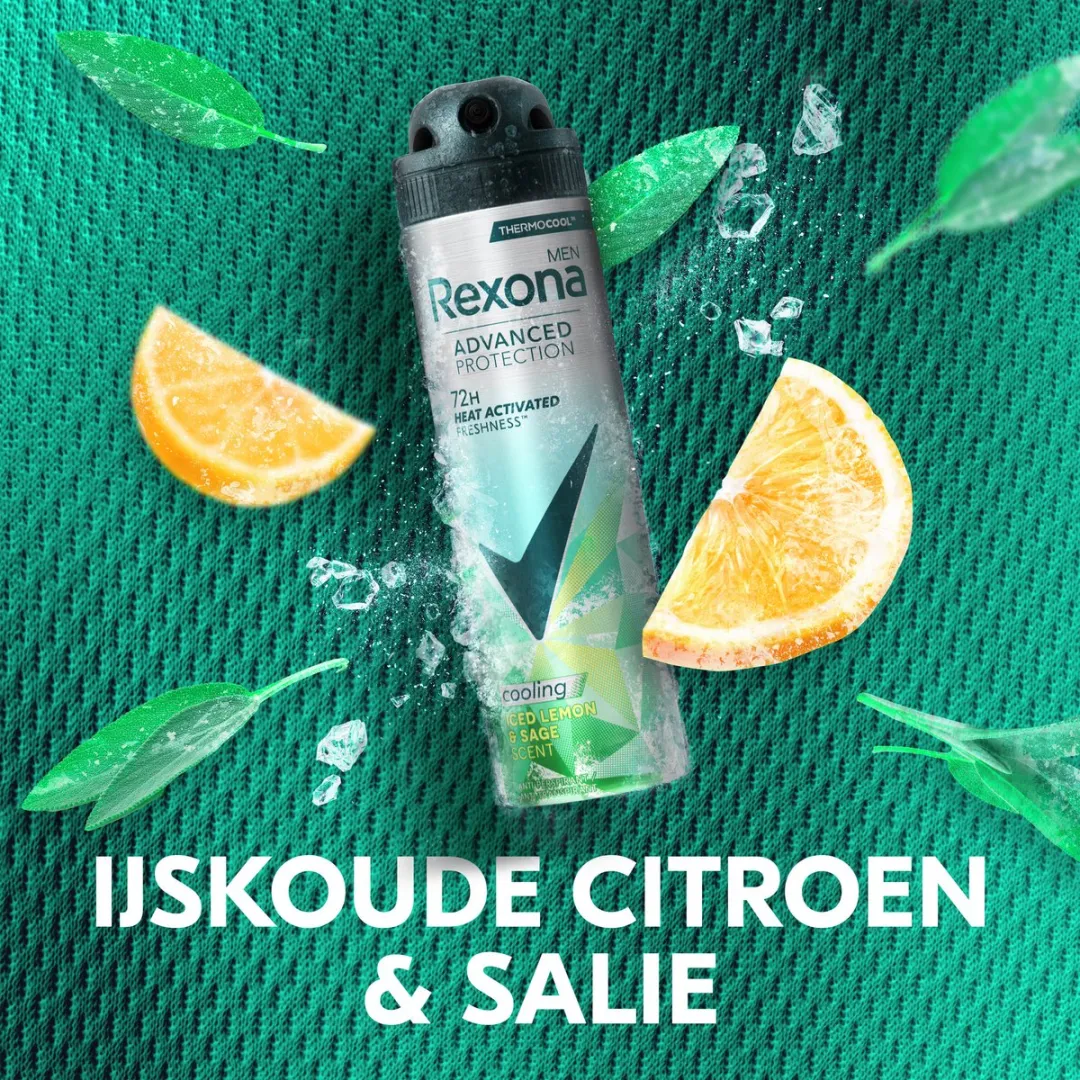 Rexona Men Advanced Protection Thermocool Spray - 6x150ml - IJs Citroen & Salie