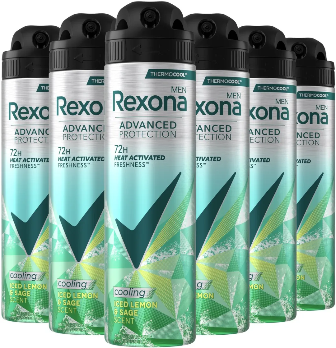 Rexona Men Advanced Protection Thermocool Spray - 6x150ml - IJs Citroen & Salie