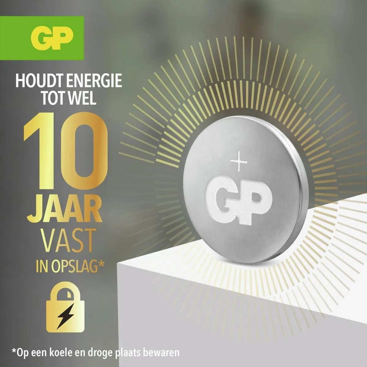 Panasonic GP Knoopcel Lithium CR2354