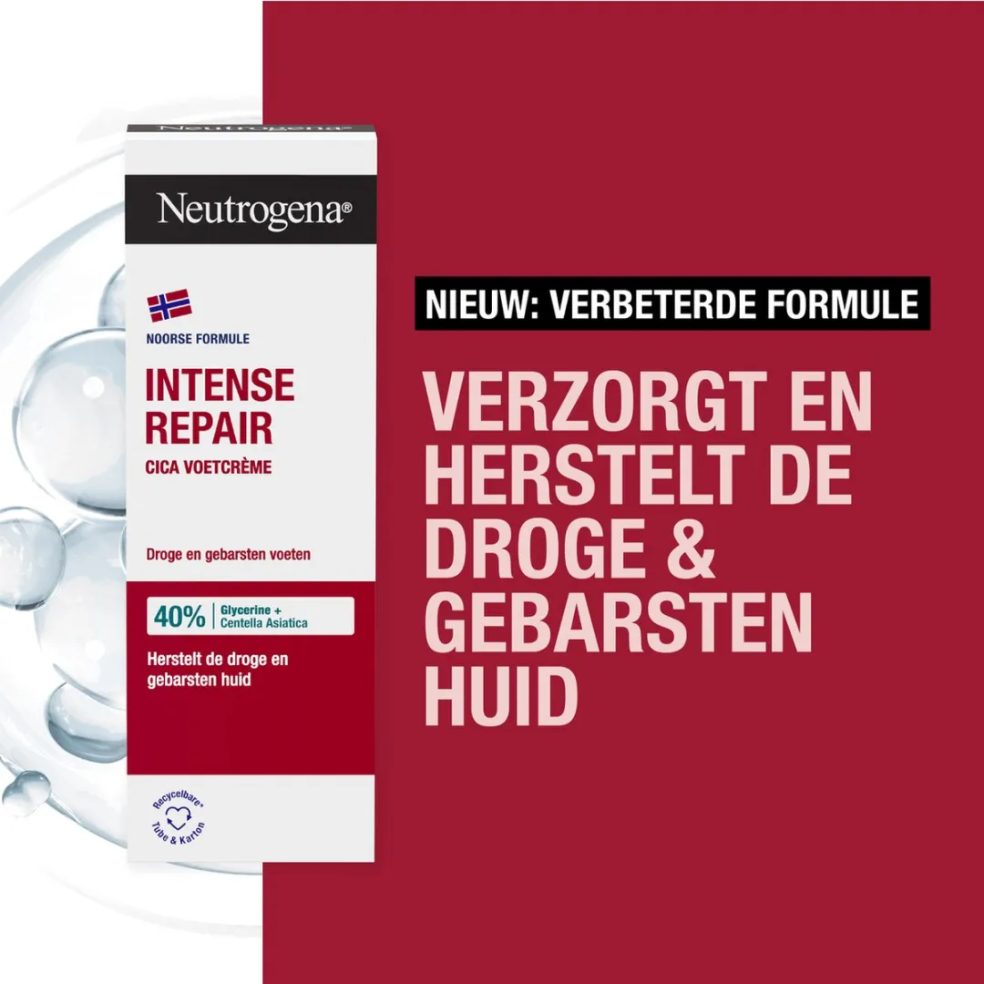 Neutrogena Intens Hydraterende Voetcrème Noorse Formule 2x50ml