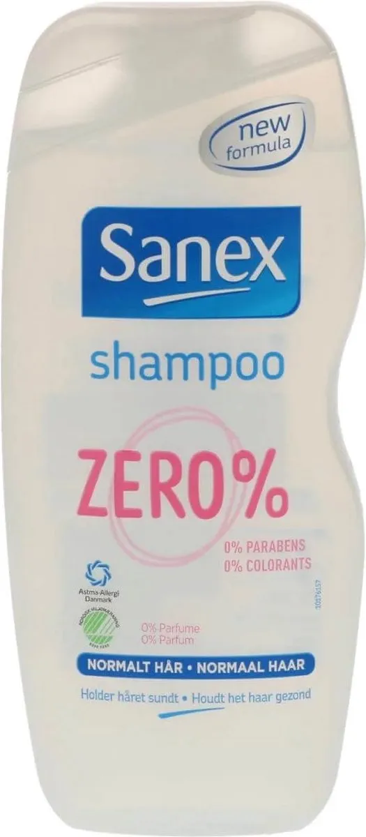 Sanex Zero% Shampoo Normaal Haar 250ml