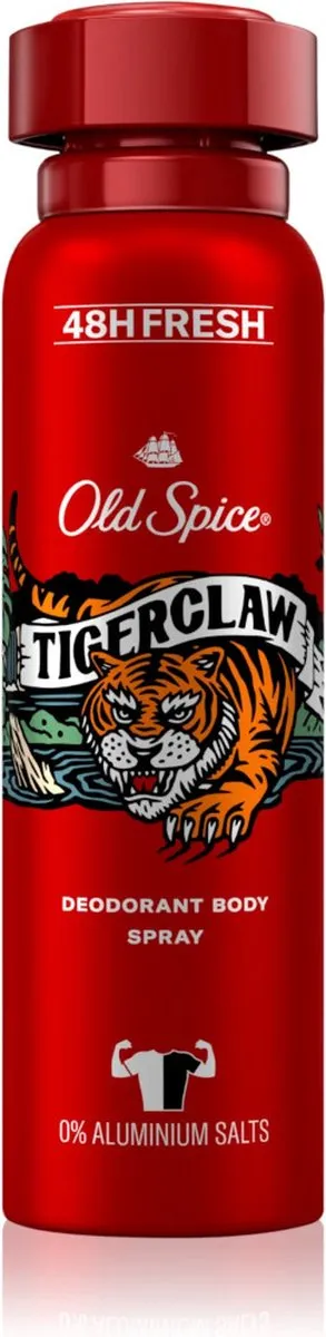 Old Spice Tigerclaw Deodorant/Bodyspray 150ml