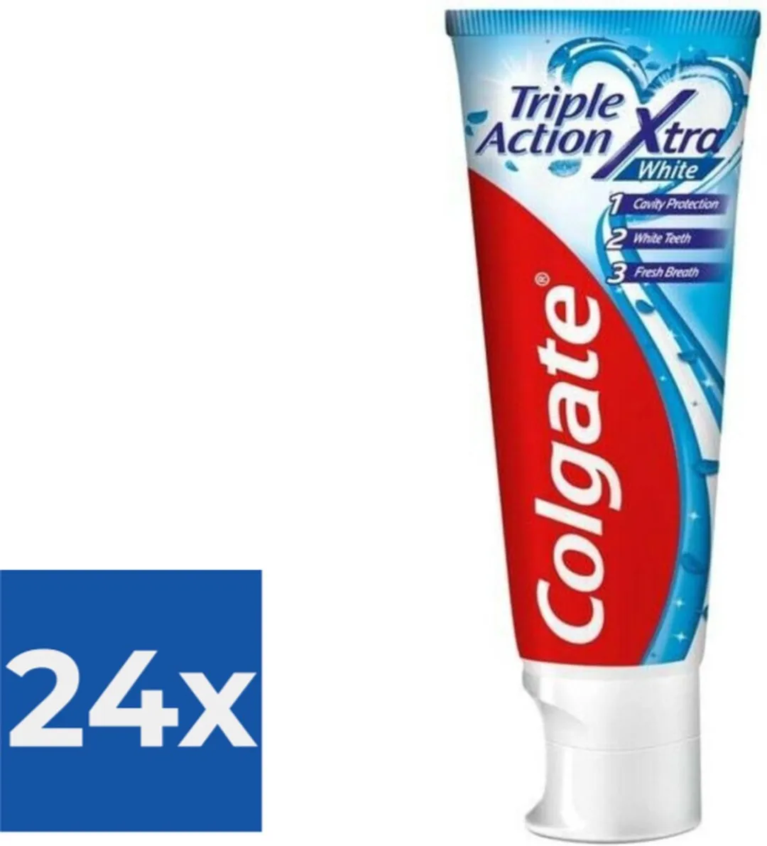 Colgate Triple Action Whitening Tandpasta 75ml