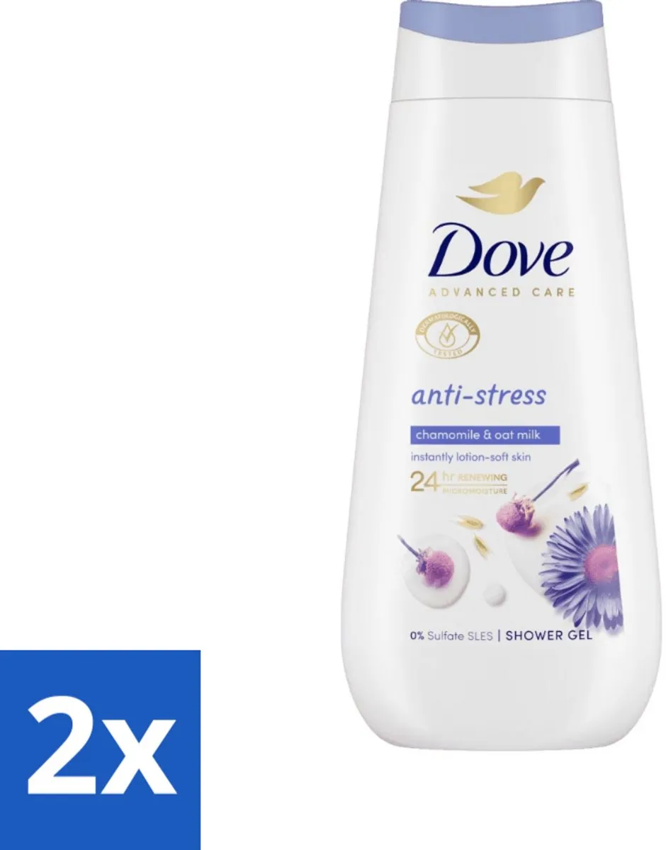 Dove Douchecrème Kamille & Havermelk 225ml