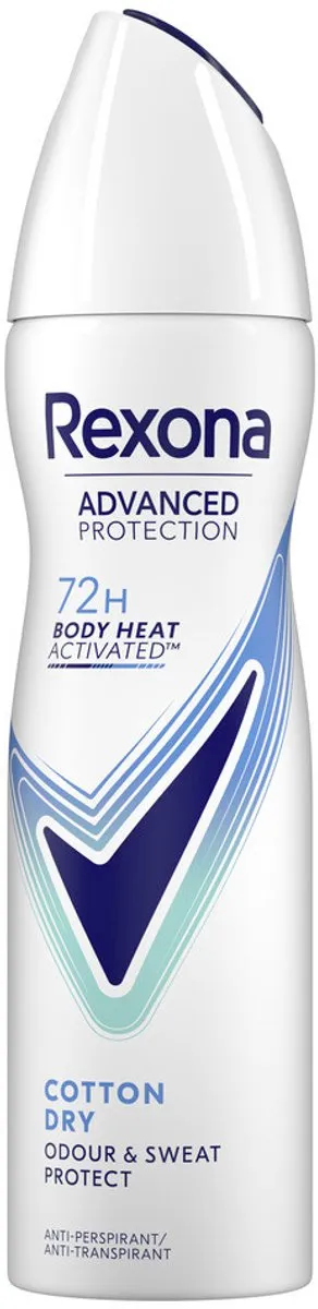 Rexona Women Cotton Dry Deodorant Spray 150ml - 12 Stuks