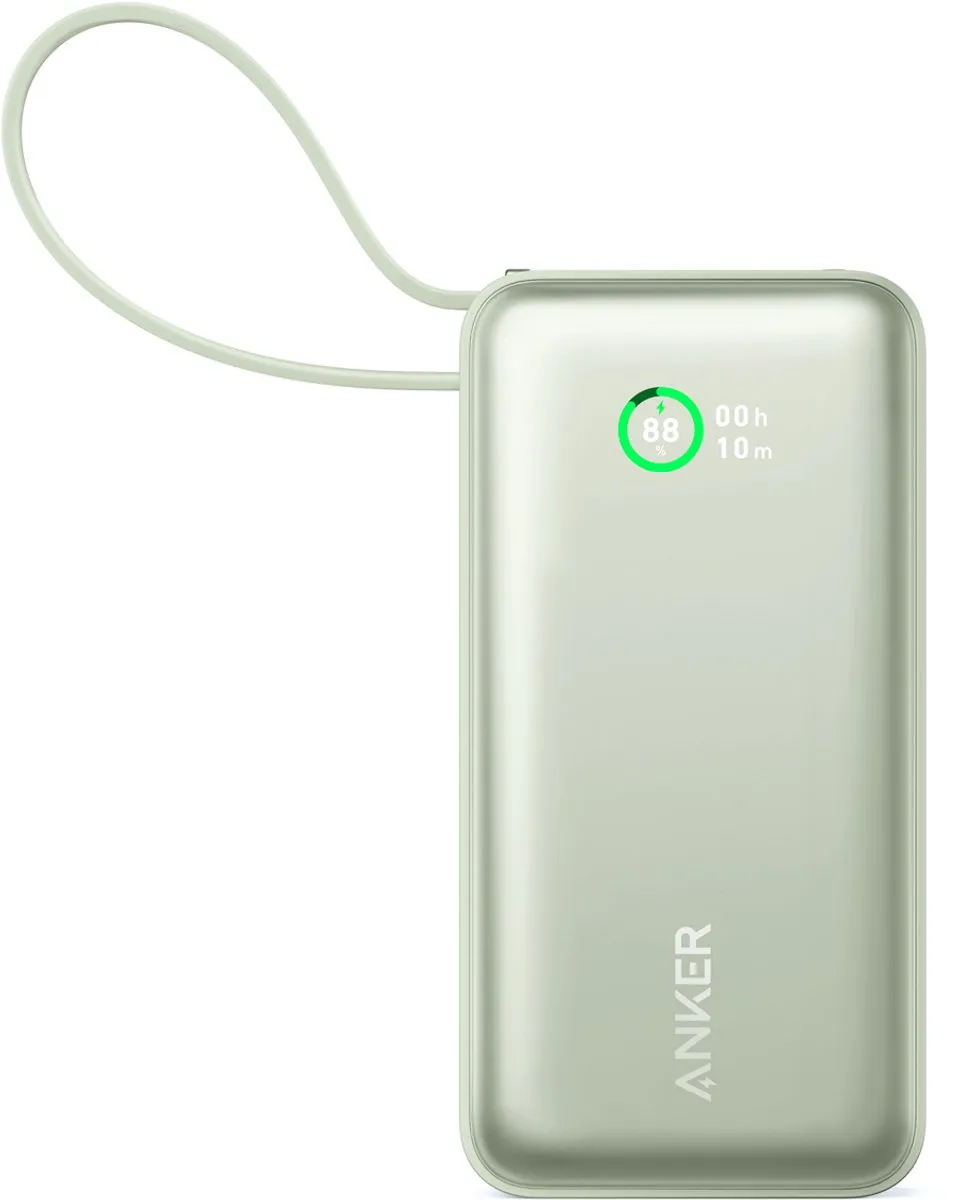 Anker 545 Nano A1259G61 Powerbank 10.000mAh - 30W - Groen