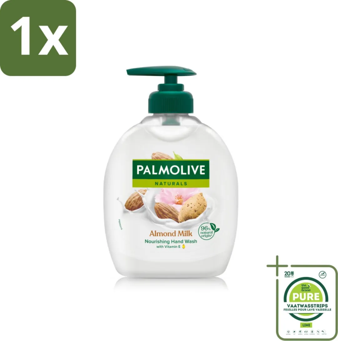 Palmolive Handzeep Naturals Amandel Melk 300ml